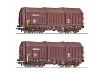 Set 2 vagoane telescopice ÖBB - H0 Roco 6600132